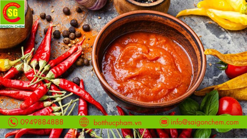 Phụ Gia Sản Xuất Tương Ớt: Bí Quyết Tạo Nên Hương Vị & Kết Cấu Hoàn Hảo Chuẩn Vị
